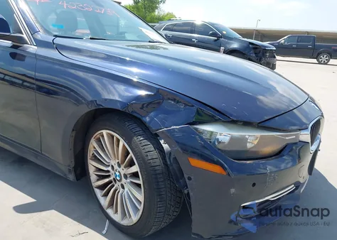 2013 BMW 328I из США, поврежденный, VIN WBA3C1G51DNR49252